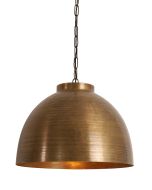 OPT3018520 - Hanging lamp Ø60x42 cm KYLIE raw old bronze
