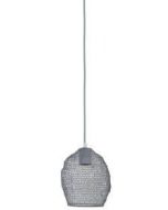 OPT3076927 - Hanging lamp Ø18x20 cm NOLA wire grey