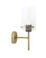 OPT3107918 - Wall lamp 19x12x36,5 cm VANCOUVER ant.bronze-glass